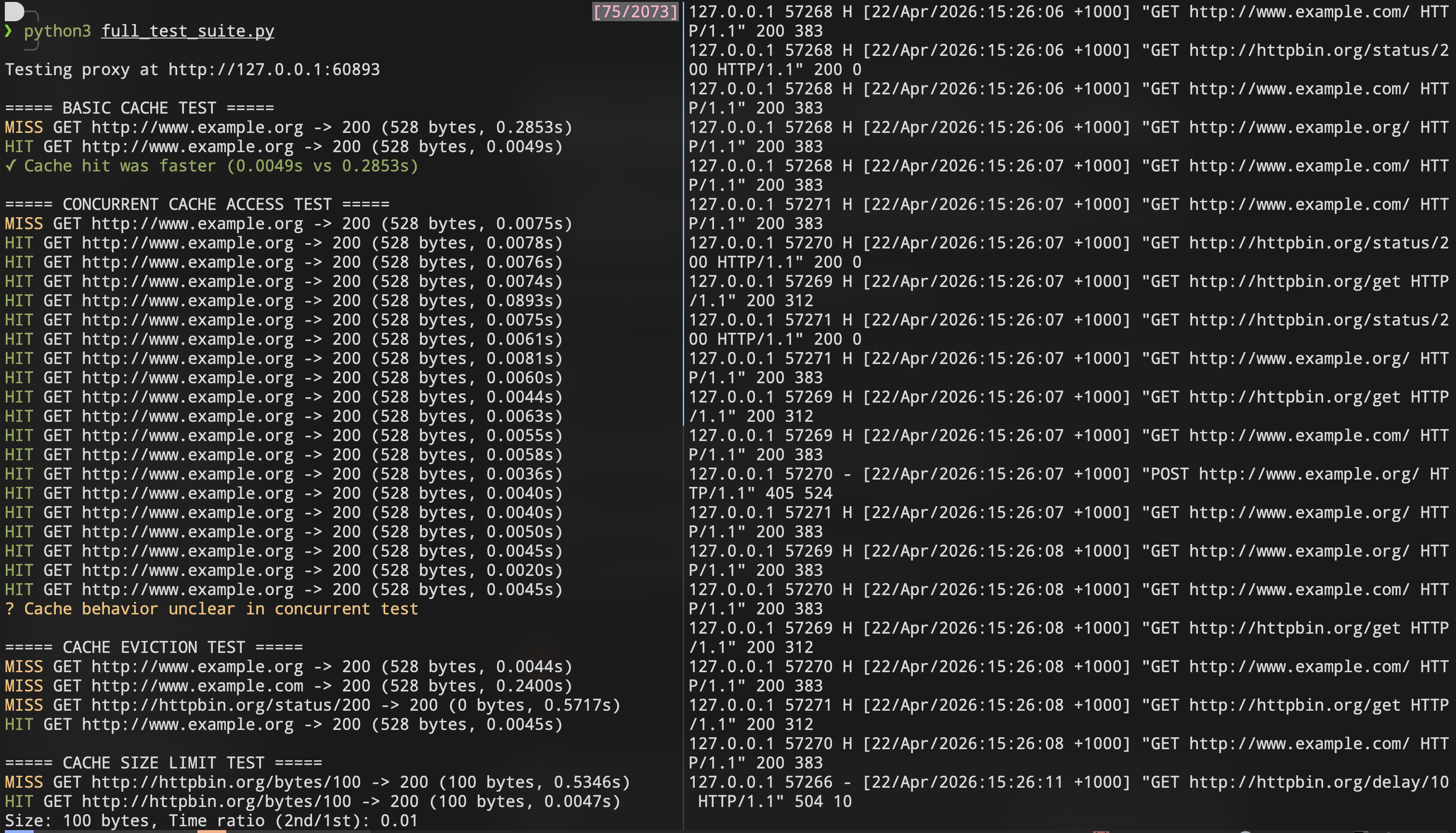 HTTP Proxy Server